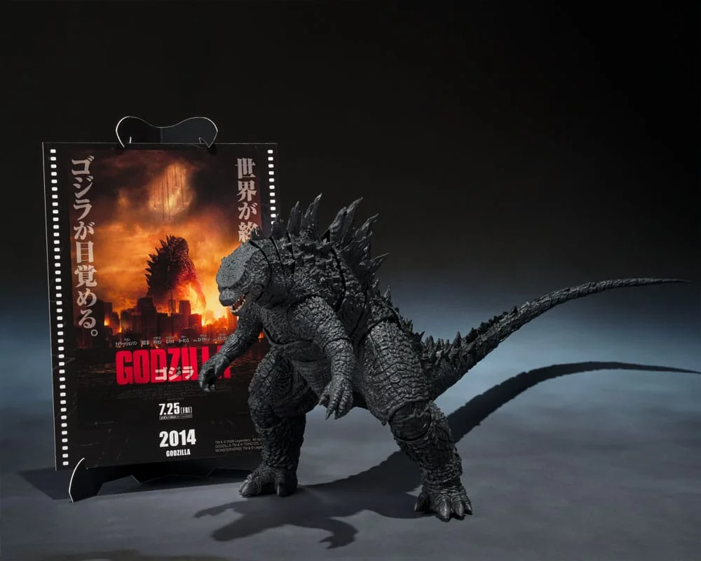 Godzilla 2014 S.H.MonsterArts Action Figure Godzilla Movie Graphic Plus 15 cm